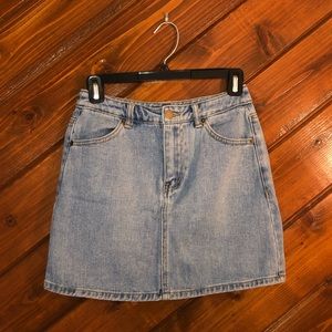 High Rise Jean Skirt🔷